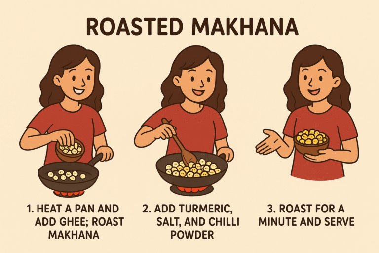 Roasted Makhana – A Quick and Healthy Snack